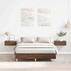 Bettgestell Braun Eichen-Optik 135x190 cm
