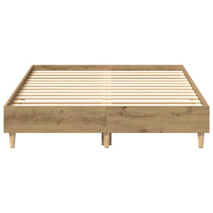 Bettgestell Artisan-Eiche 135x190 cm