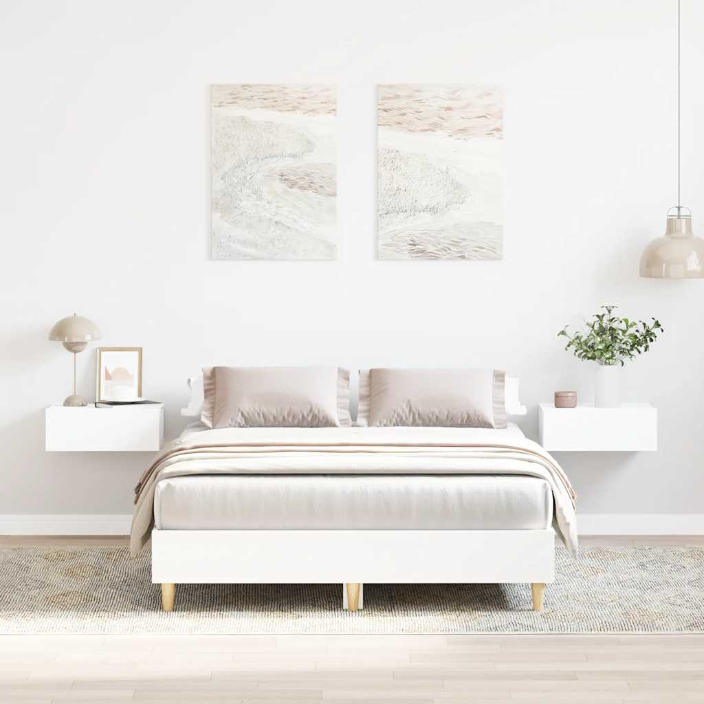 Bettgestell Weiß 120x190 cm