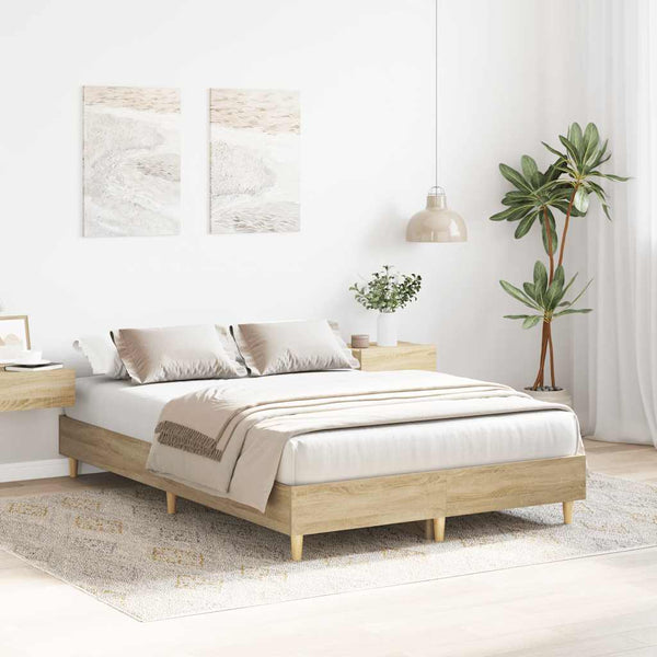 Bettgestell Sonoma Eiche 120x190 cm