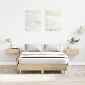 Bettgestell Sonoma Eiche 120x190 cm