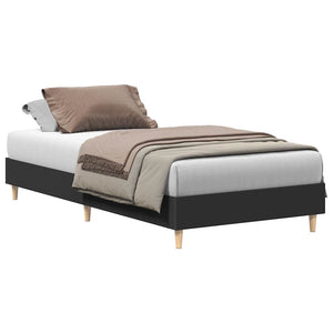 Bettgestell Schwarz 90x190 cm