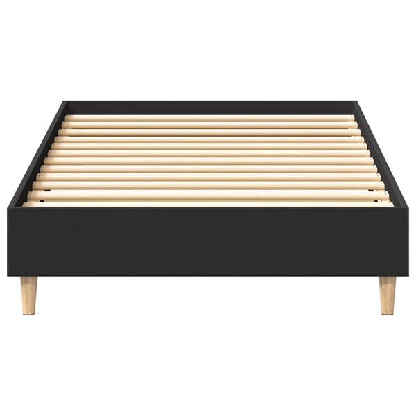 Bettgestell Schwarz 90x190 cm