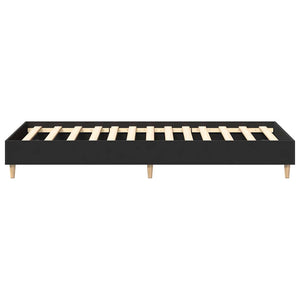 Bettgestell Schwarz 90x190 cm