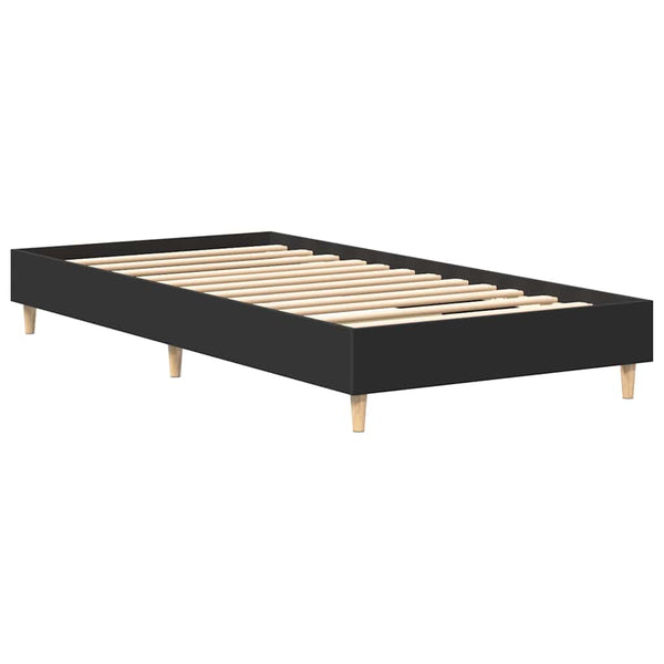 Bettgestell Schwarz 90x190 cm