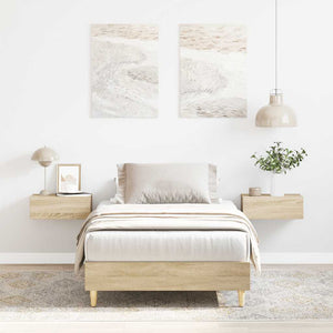 Bettgestell Sonoma Eiche 90x190 cm