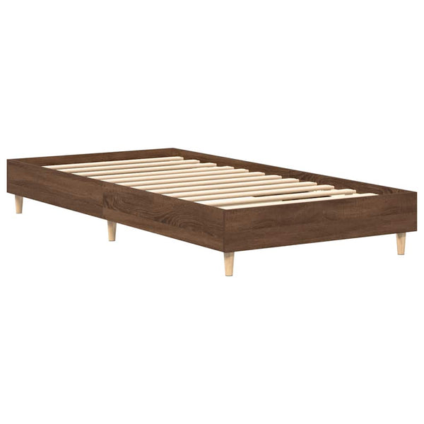 Bettgestell Braun Eichen-Optik 90x190 cm