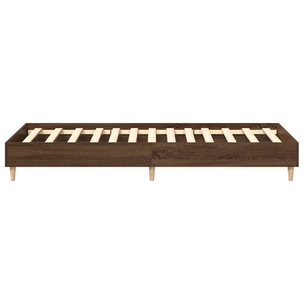 Bettgestell Braun Eichen-Optik 90x190 cm