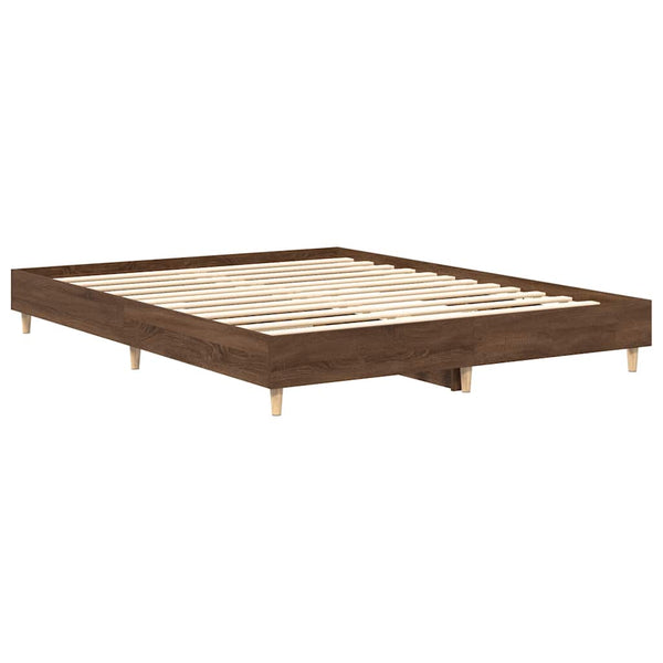 Bettgestell Braun Eichen-Optik 90x190 cm