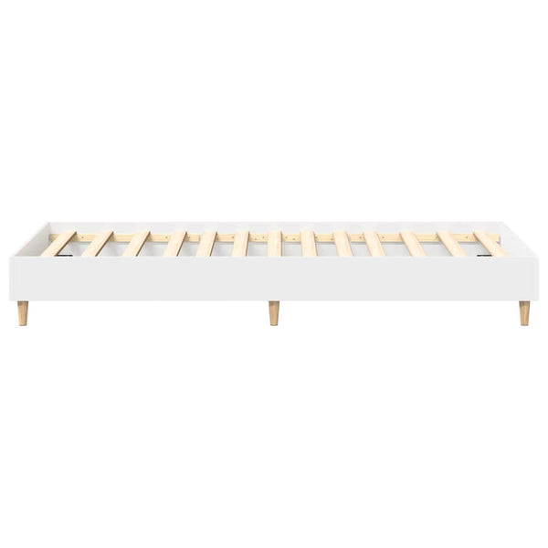 Bettgestell Weiß 75x190 cm