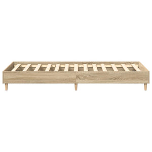 Bettgestell Sonoma-Eiche 75x190 cm