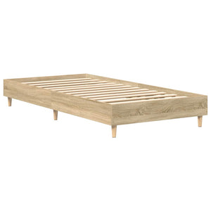 Bettgestell Sonoma-Eiche 75x190 cm