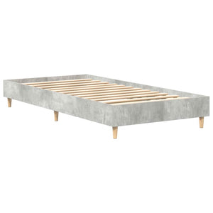 Bettgestell Betongrau 75x190 cm