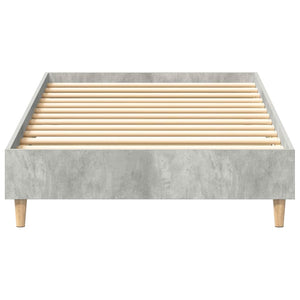 Bettgestell Betongrau 75x190 cm