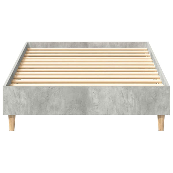 Bettgestell Betongrau 75x190 cm