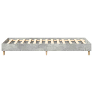 Bettgestell Betongrau 75x190 cm