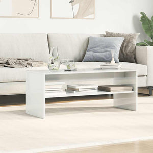 TV-Schrank Hochglanz Weiß 100 cm