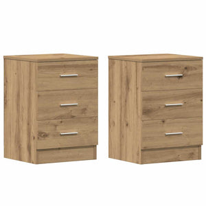 Nachttische 2er Set Artisan Eiche