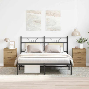 Nachttische 2er Set Artisan Eiche