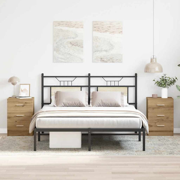 Nachttische 2er Set Artisan Eiche