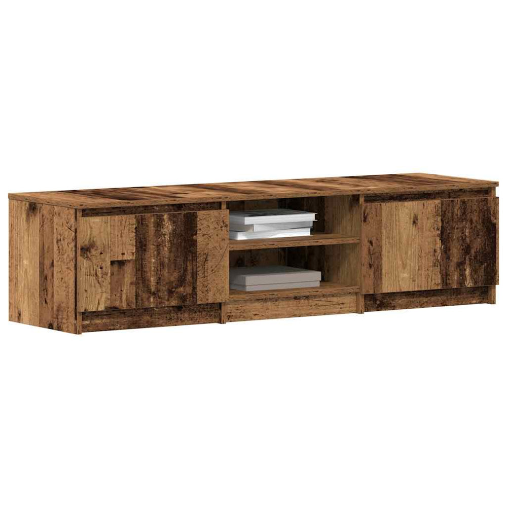 vidaXL Meuble TV aspect bois de récupération 140 x 40 x 36 cm Bois d'ingénierie