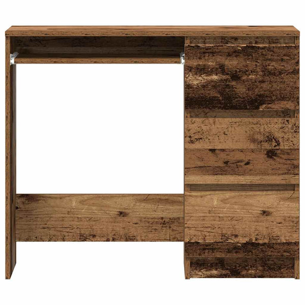 Schreibtisch Altholz-Optik 90 cm