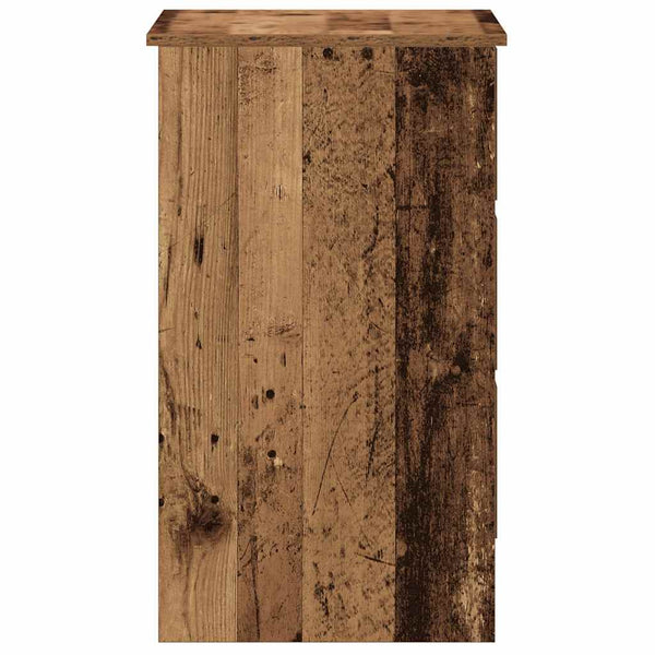 Schreibtisch Altholz-Optik 90 cm
