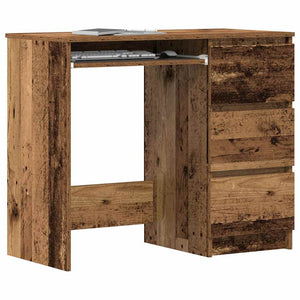 Schreibtisch Altholz-Optik 90 cm