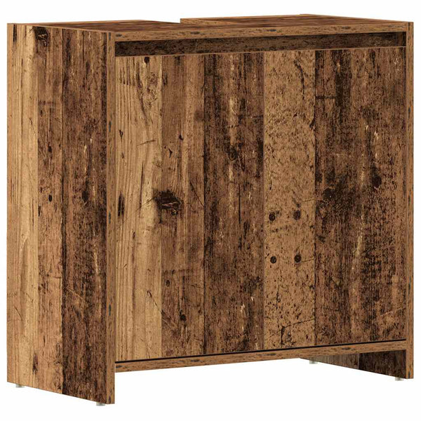 Waschbeckenunterschrank Altholz-Optik 60 cm