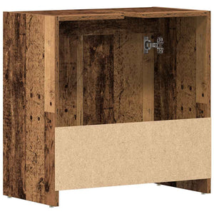 Waschbeckenunterschrank Altholz-Optik 60 cm