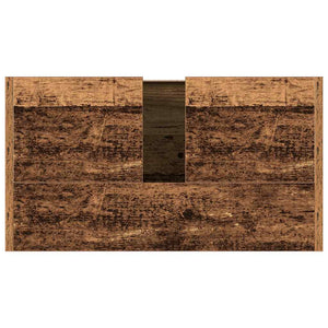 Waschbeckenunterschrank Altholz-Optik 60 cm
