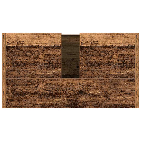 Waschbeckenunterschrank Altholz-Optik 60 cm