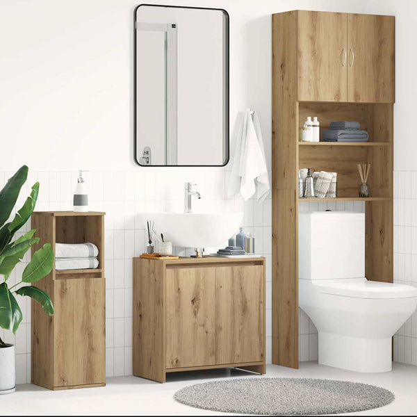 Waschbeckenunterschrank Artisan-Eiche 60 cm