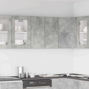 Küchenwandschrank Betongrau 60 cm