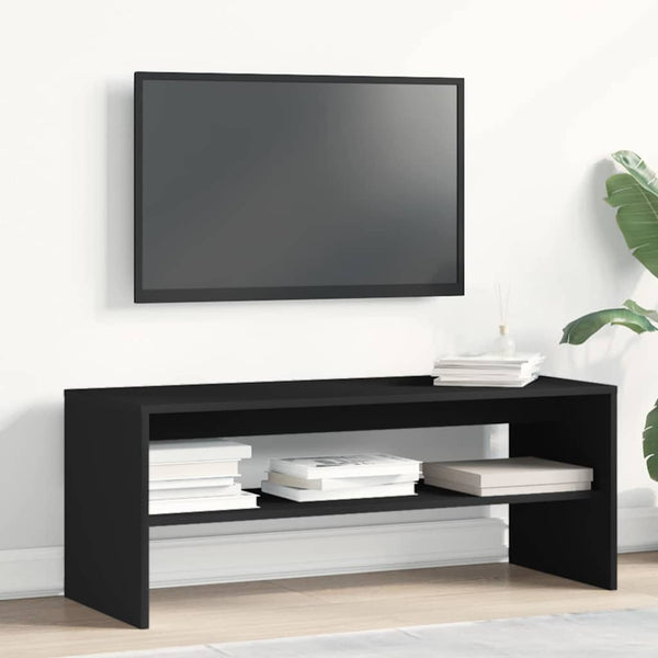 Schwarzer TV-Schrank 100 cm