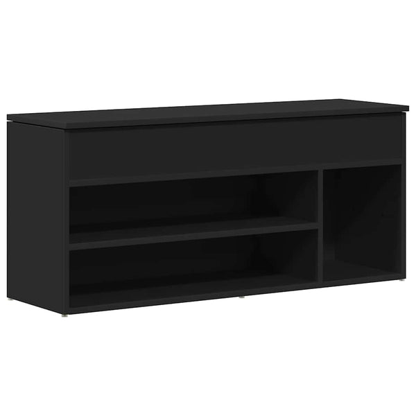 Schuhbank Schwarz 102 cm