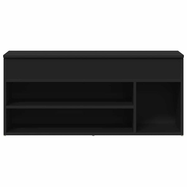 Schuhbank Schwarz 102 cm