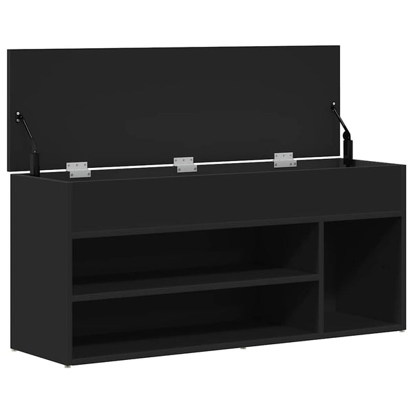 Schuhbank Schwarz 102 cm