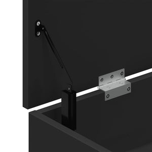 Schuhbank Schwarz 102 cm