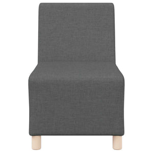 Modulares Sofa Dunkelgrau Stoff 55 cm