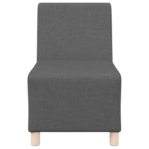 Modulares Sofa Dunkelgrau Stoff 55 cm