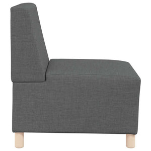 Modulares Sofa Dunkelgrau Stoff 55 cm
