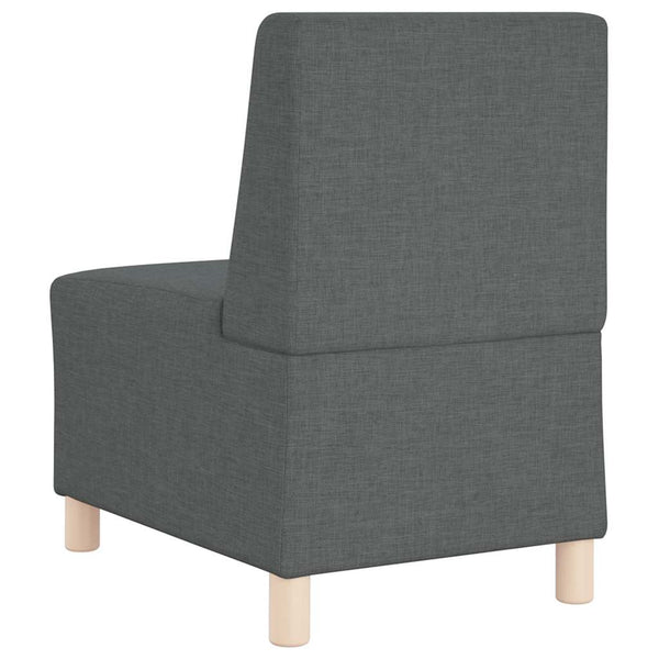 Modulares Sofa Dunkelgrau Stoff 55 cm