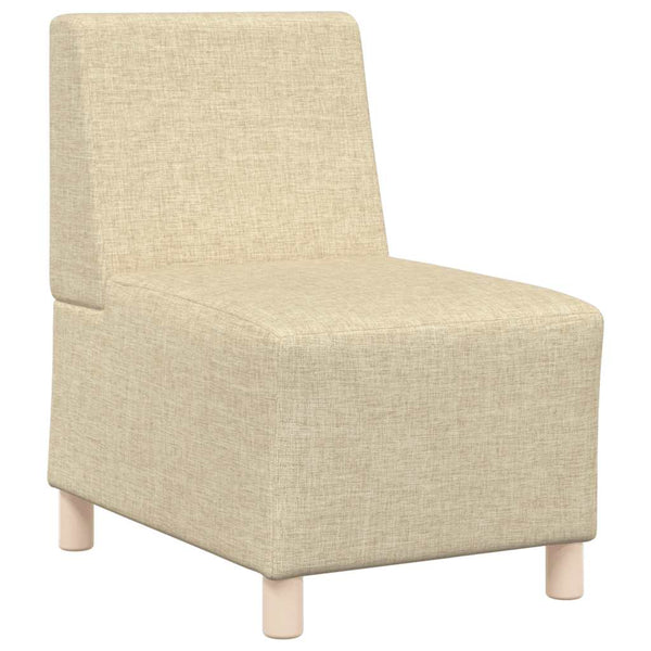Modulares Sofa Creme Stoff 55cm