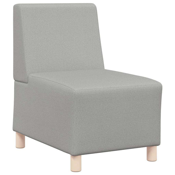 Modulares Sofa ohne Armlehnen Himmelgrau