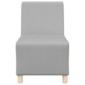 Modulares Sofa ohne Armlehnen Himmelgrau