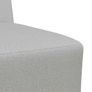 Modulares Sofa ohne Armlehnen Himmelgrau