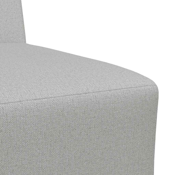 Modulares Sofa ohne Armlehnen Himmelgrau