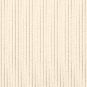Modulares armfreies Sofa Creme Cordstoff
