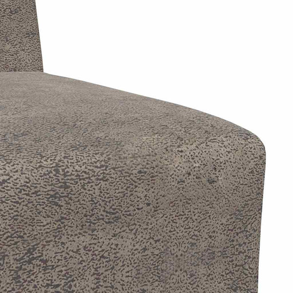 Modulares Sofa Dunkelgrau Wildlederimitat